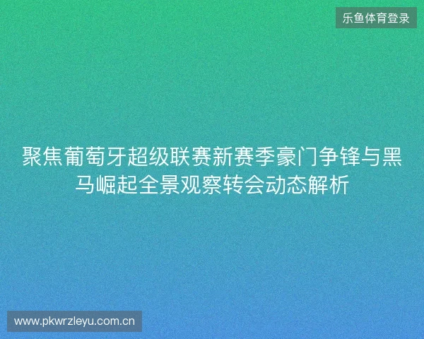 聚焦葡萄牙超级联赛新赛季豪门争锋与黑马崛起全景观察转会动态解析